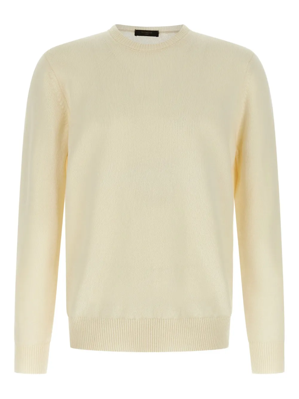 Zanone crew-neck long-sleeves sweater | White | Image 1