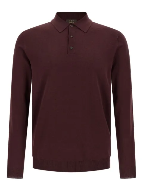 Zanone long-sleeves polo-neck sweater