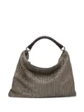 Reptile's House Atena leather shoulder bag - Grey