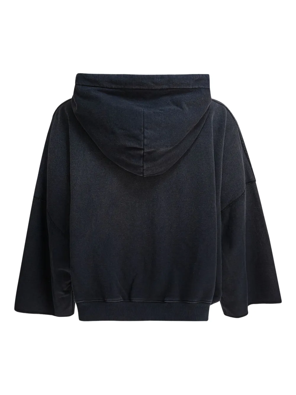Kapital Graphic-print Zip-fastening Hoodie In Black