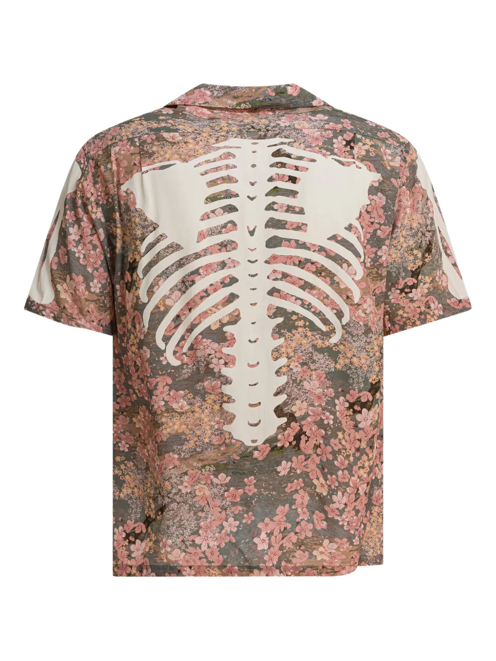 KAPITAL Overhemd met bloemenprint - Roze
