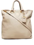 Prada Pre-Owned 2010-2015 Vitello Daino tote bag - Neutrals