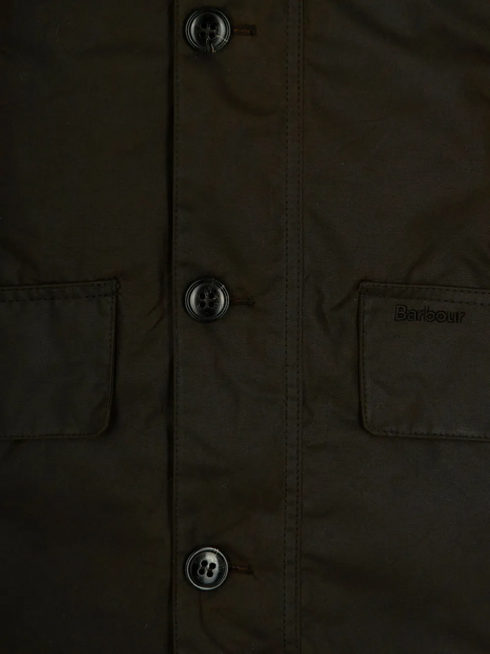 Barbour cotton buttoned coat Bruin