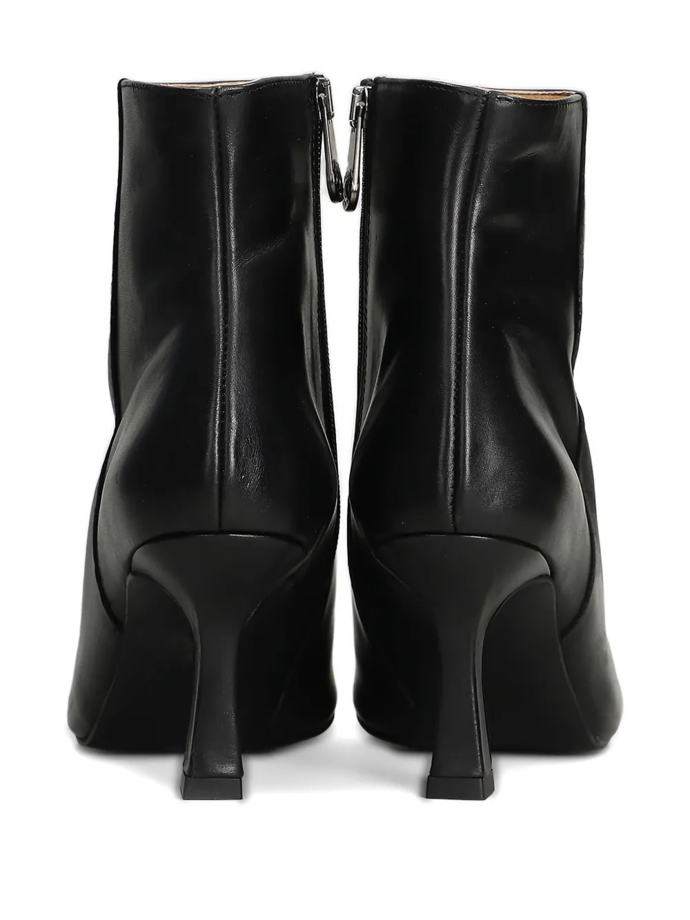 Pedro Miralles 75mm Pointed Heel Boots In Black