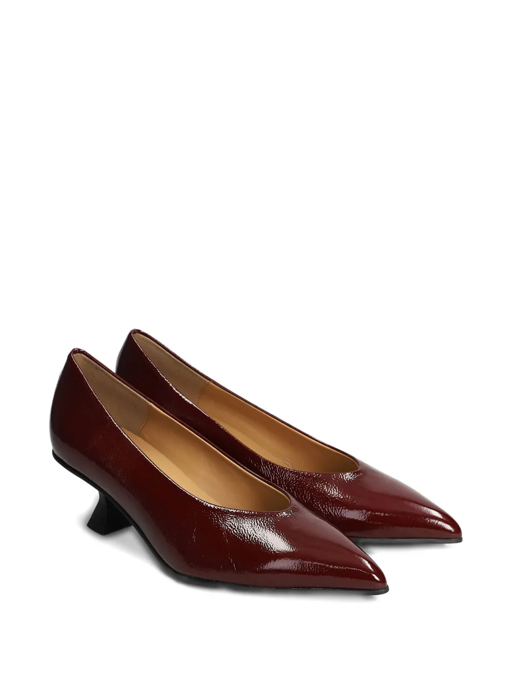 Pedro Miralles 60 mm Slatina pumps met puntige neus Rood