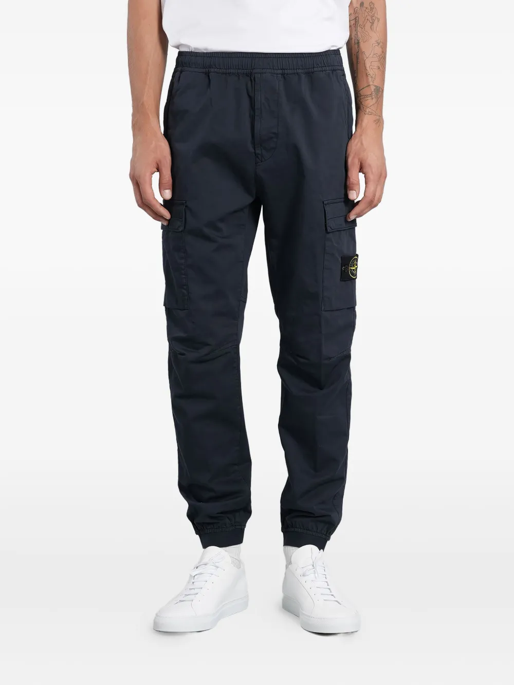 Stone Island pocket cargo pants - Blu