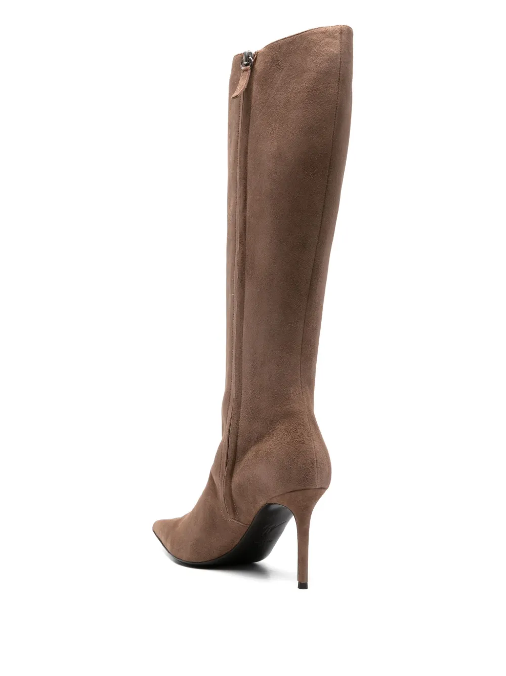 Giuseppe Zanotti 85mm suede boots Brown