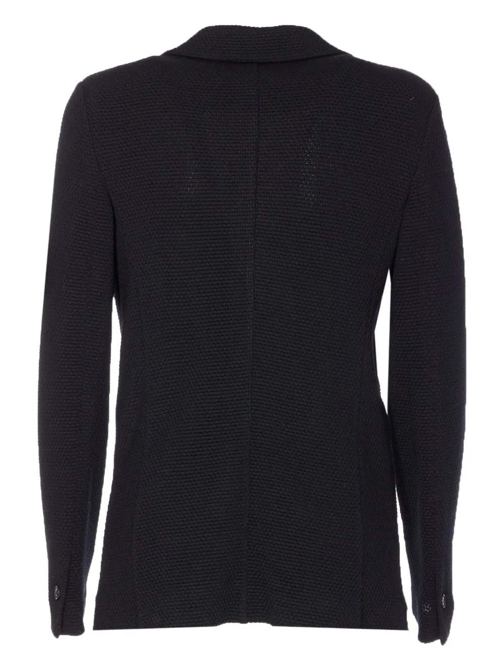 Circolo 1901 knitted button-closure blazer Zwart