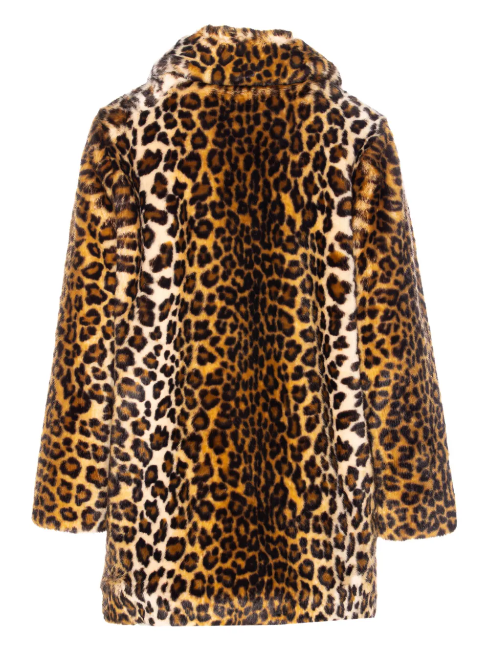 Liu •jo Leopard-print Button-fastening Jacket In Animal Print