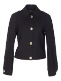 LIU JO buttoned shirt-collar jacket - Black