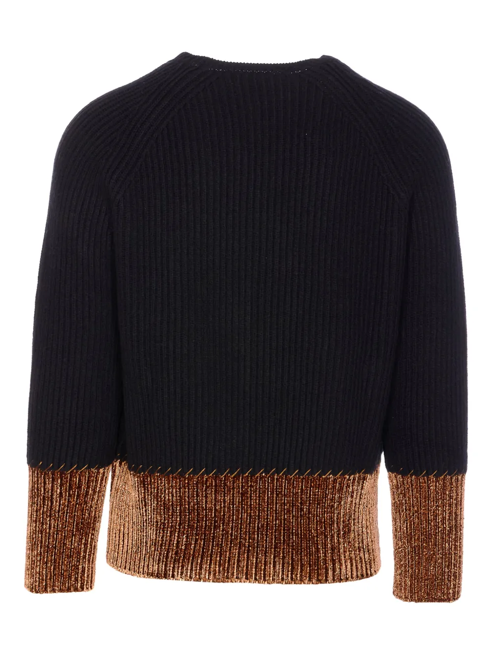Marni ribbed wool sweater - Zwart