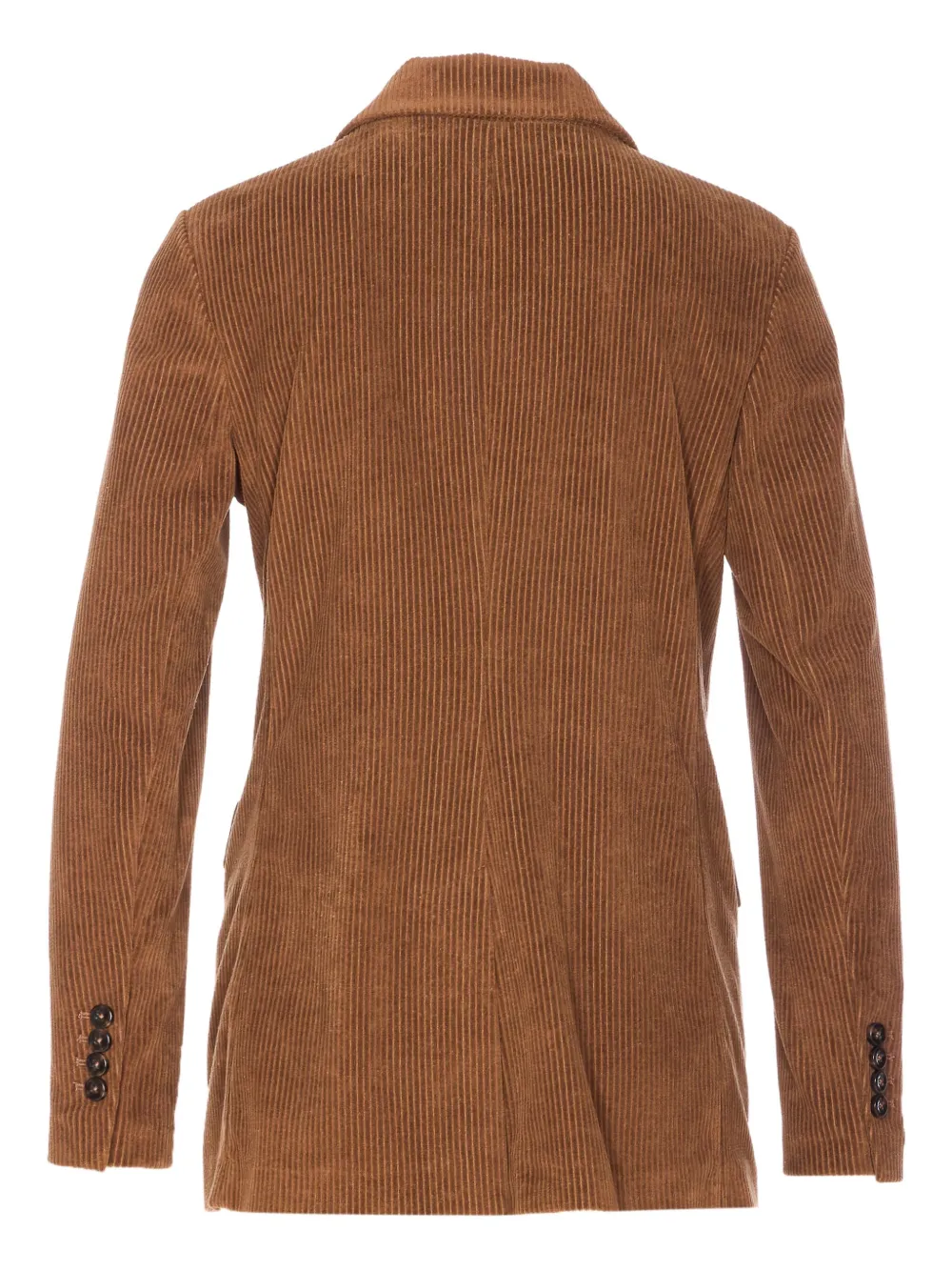 Circolo 1901 corduroy double-breasted blazer Bruin