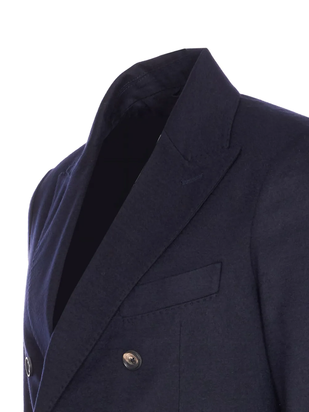 Circolo 1901 Double Breasted Jacket Structured Shoulders In Blue
