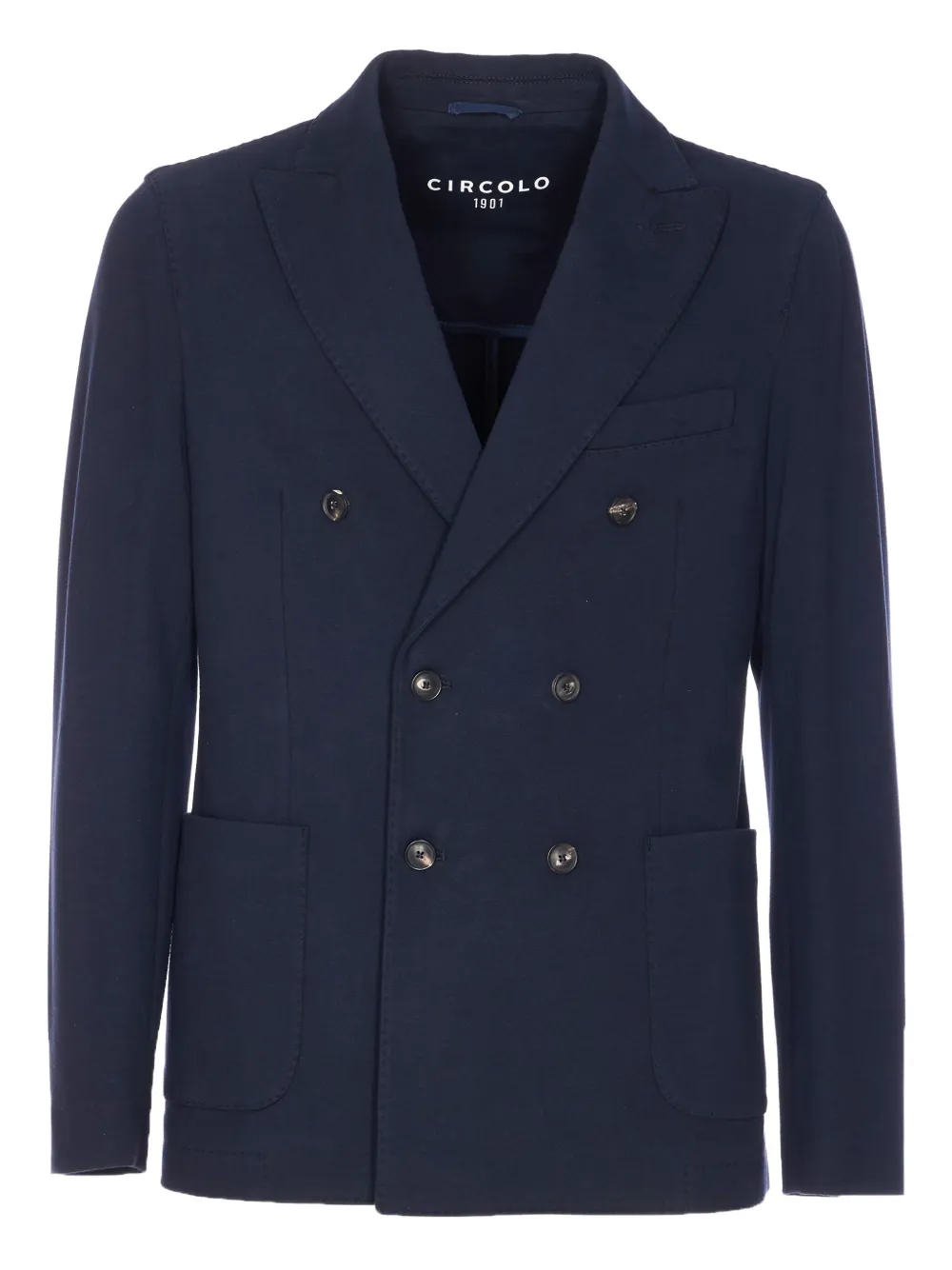 Circolo 1901 double-breasted blazer Blauw