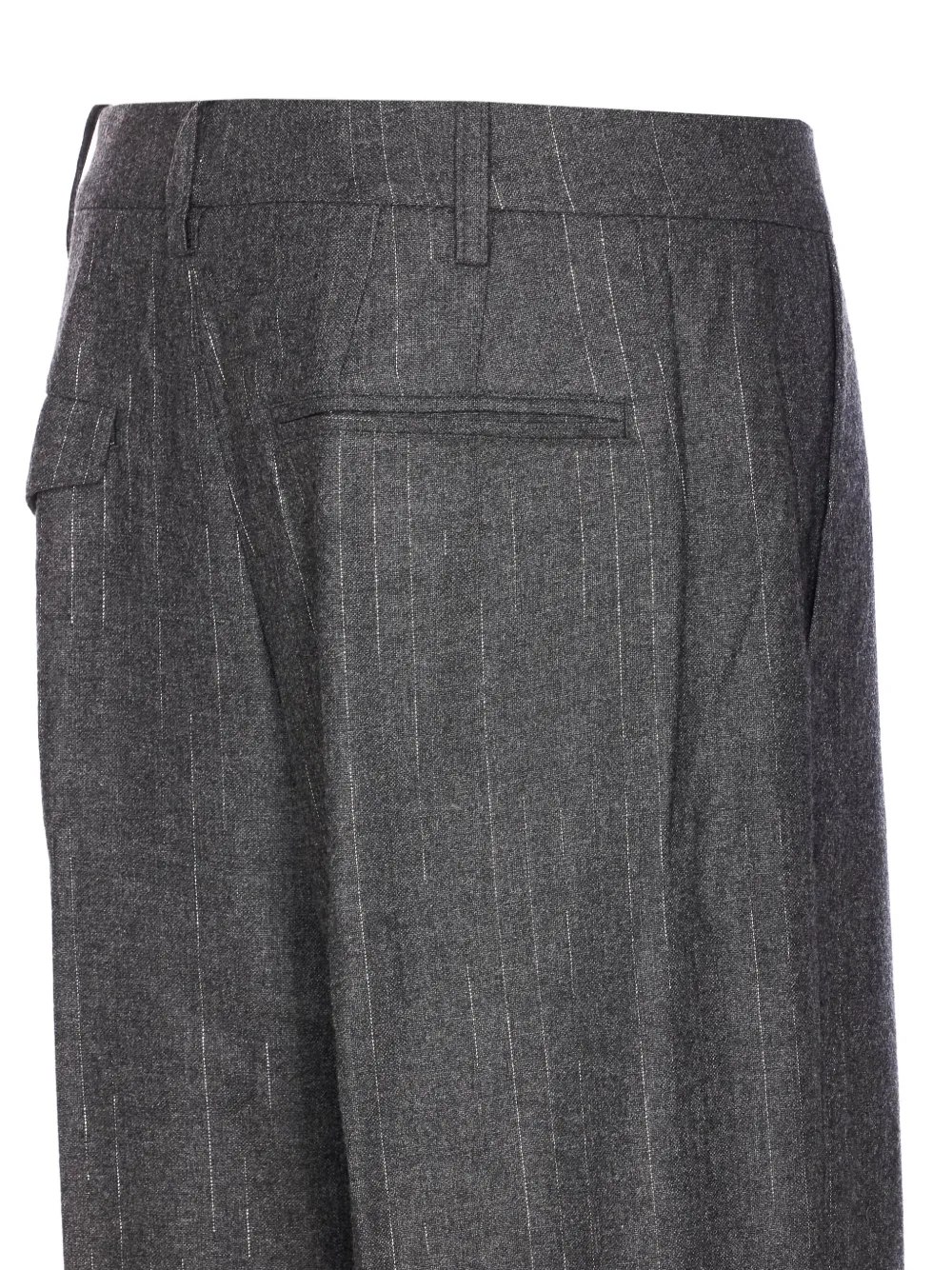 Zadig&Voltaire Broek met krijtstreep Grijs