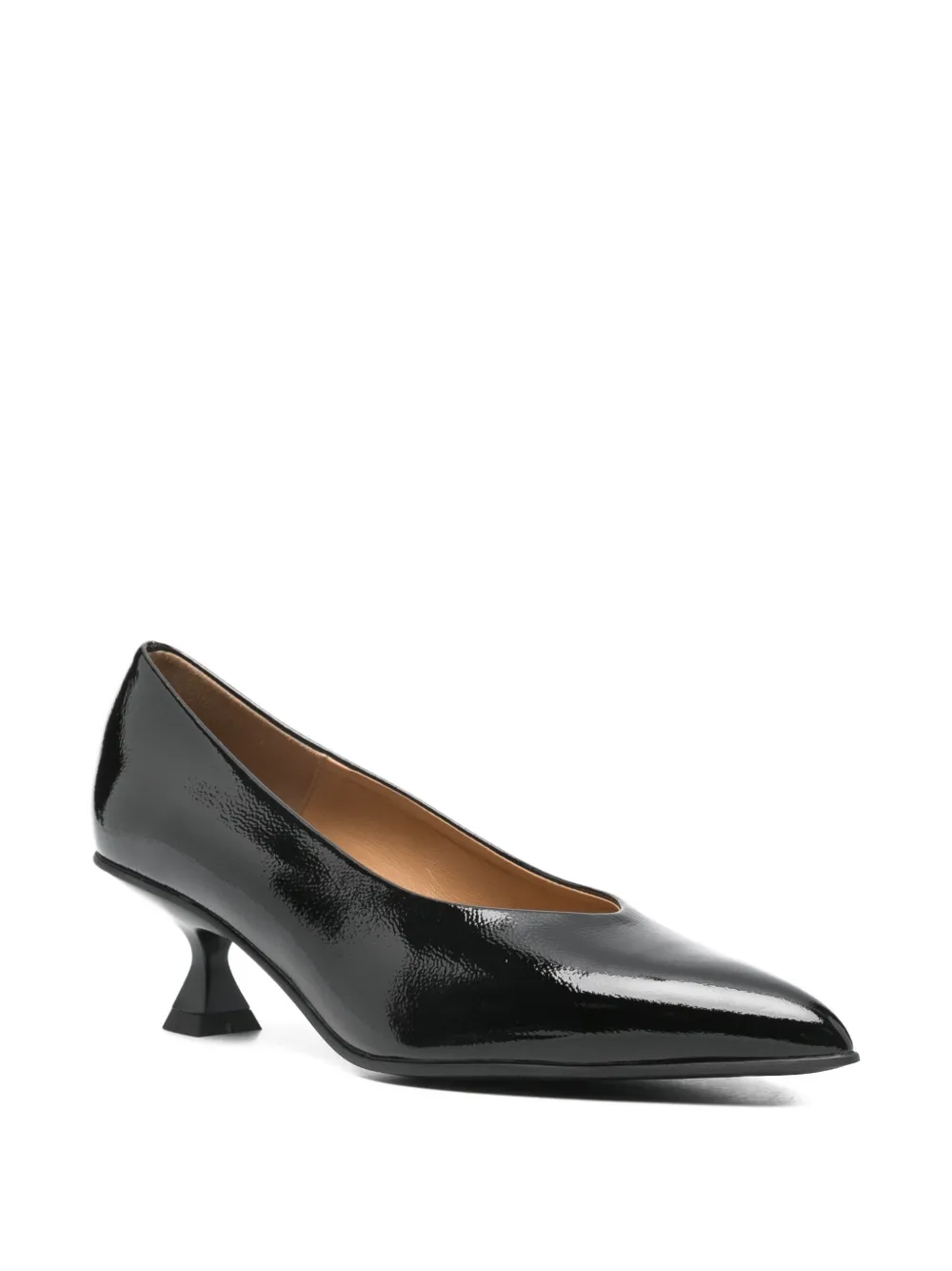 Pedro Miralles Pumps met leren hak Zwart