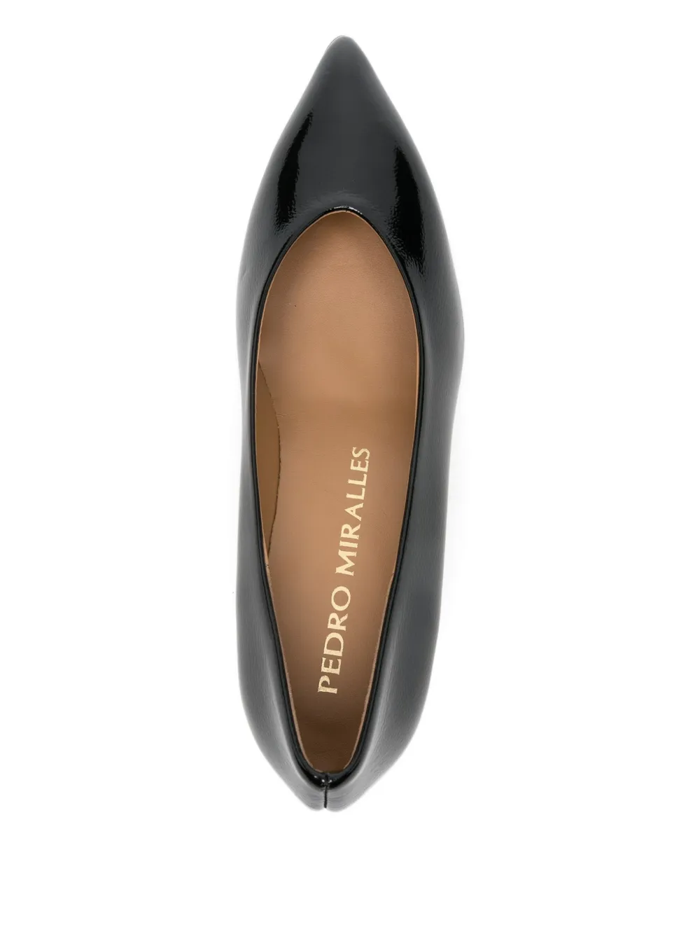 Pedro Miralles Pumps met leren hak Zwart