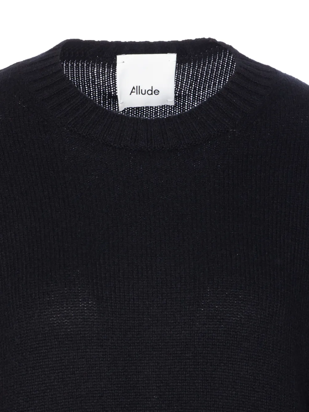 Allude Kasjmier trui met ronde hals Blauw
