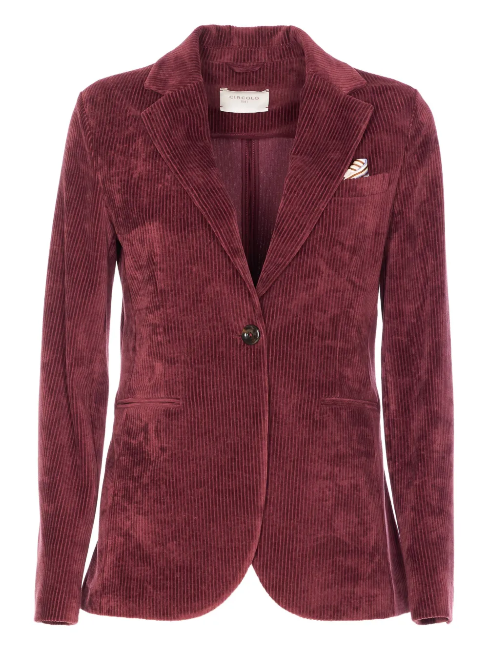 Circolo 1901 corduroy blazer Rood