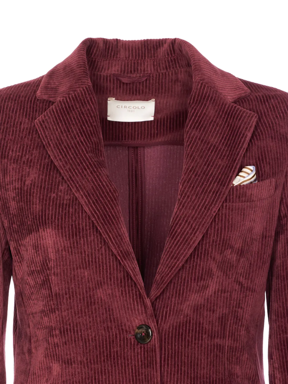 Circolo 1901 corduroy blazer Rood
