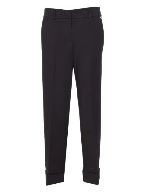 LIU JO button-cuffed tailored trousers