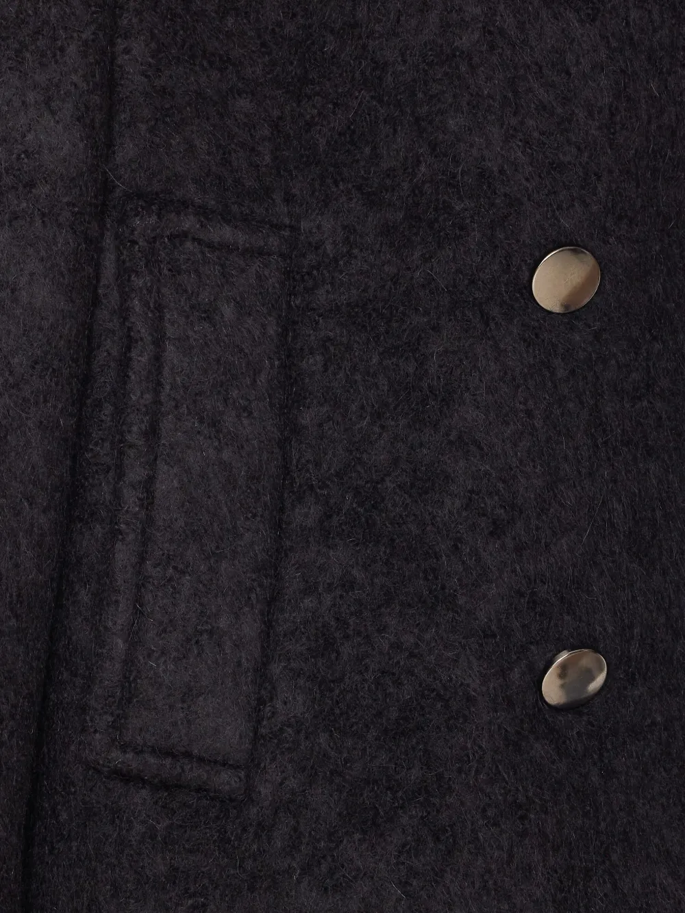 Tagliatore double-breasted belted jacket Zwart
