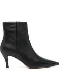 Lola Cruz pointed-toe ankle boots - Black