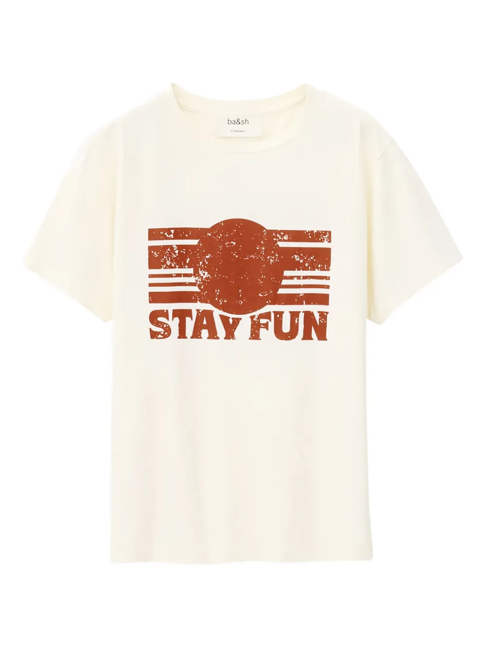 Ba&Sh camiseta Reese con motivo gráfico | neutro | Image 1