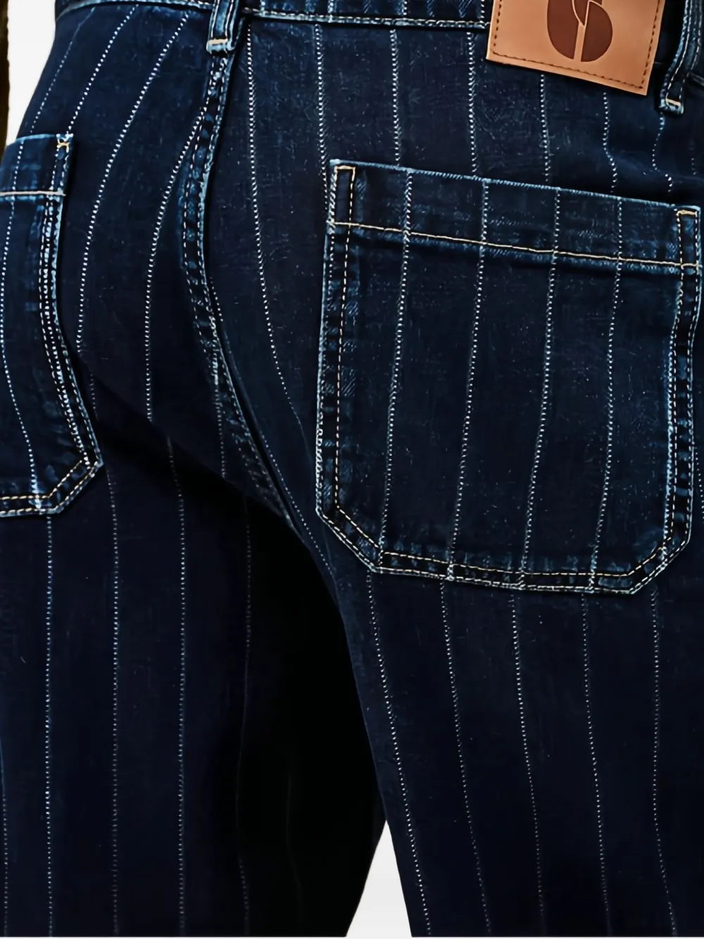 Ba&Sh Recchi gestreepte jeans Blauw