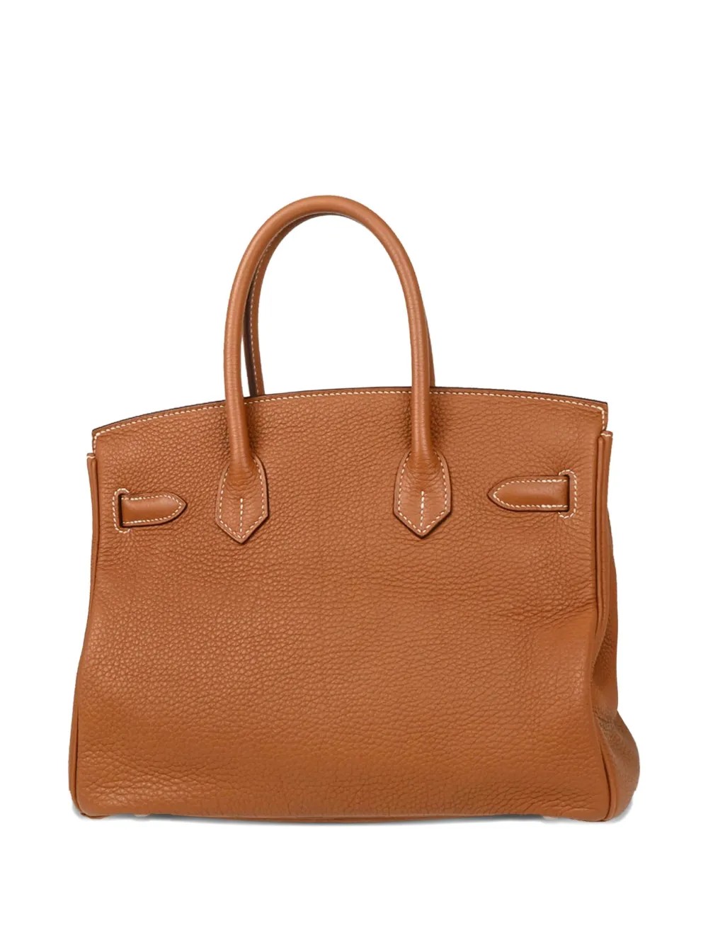 Pre-owned Hermes 2010 Togo Birkin 30 Tote Bag In Brown