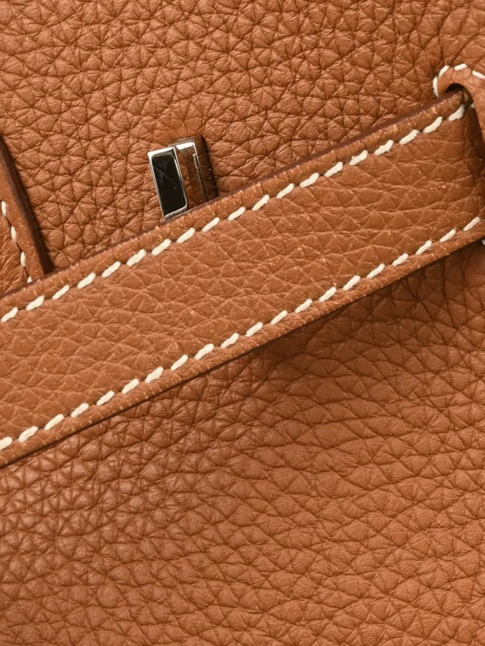 Pre-owned Hermes 2010 Togo Birkin 30 Tote Bag In Brown