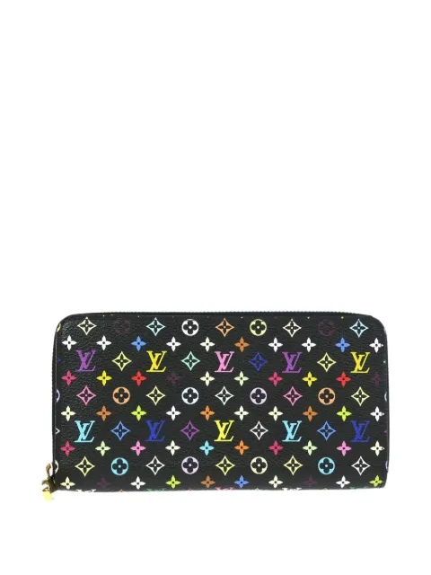 Louis Vuitton Pre-Owned x Takashi Murakami portefeuille monogrammé à fermeture zippée (2016)