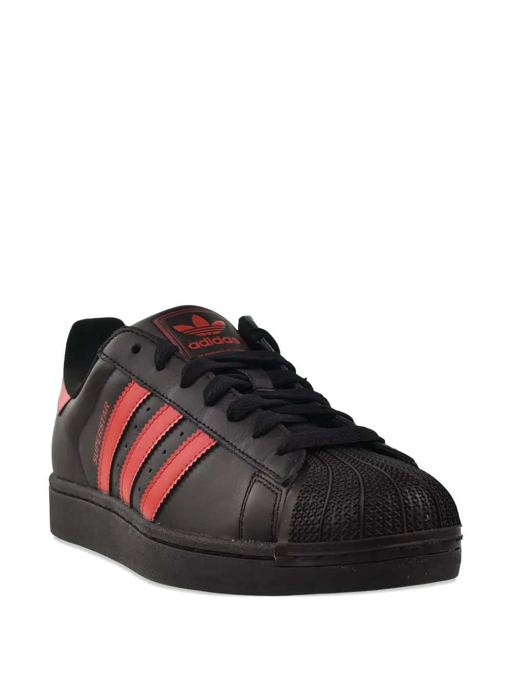 adidas Superstar II leather sneakers Black