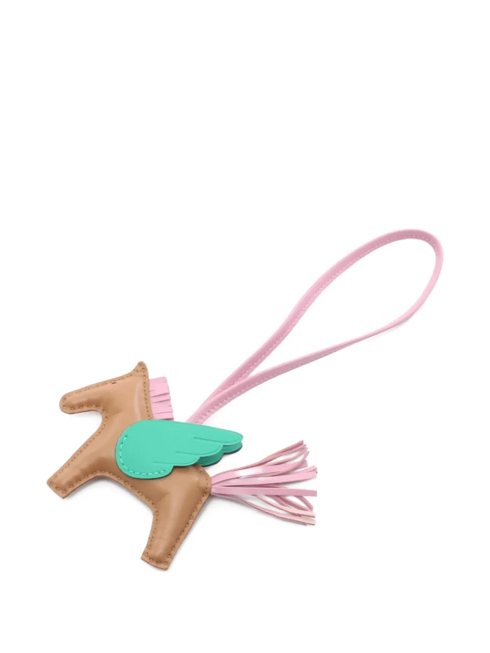 Hermès Pre-Owned 2021 Rodeo Pegasus PM bag charm - ブラウン Hermès Pre-Owned 2021 Rodeo Pegasus PM bag charm - ブラウン