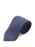 Hermès Pre-Owned 2020s H-pattern tie - Blue
