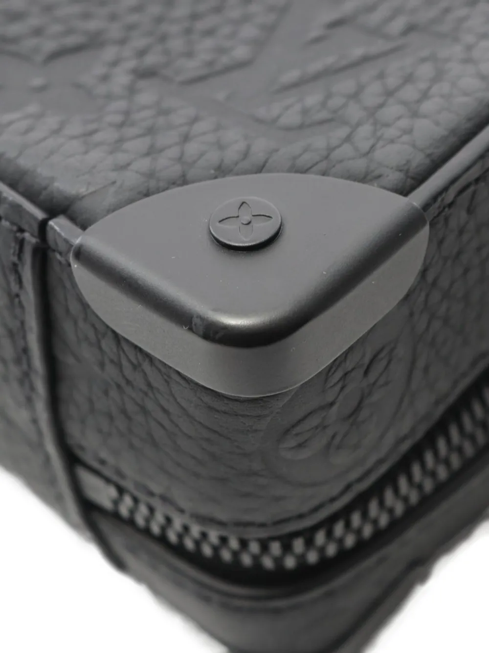 Pre-owned Louis Vuitton 2021 Soft Trunk Two-way Bag In Black