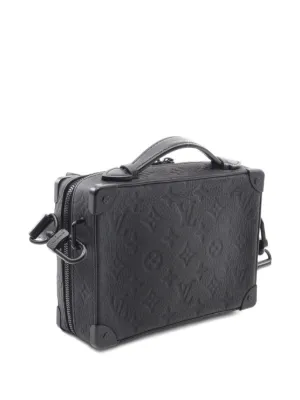 Louis Vuitton Pre-Owned 2021 Soft Trunk two-way Bag Black FARFETCH IN