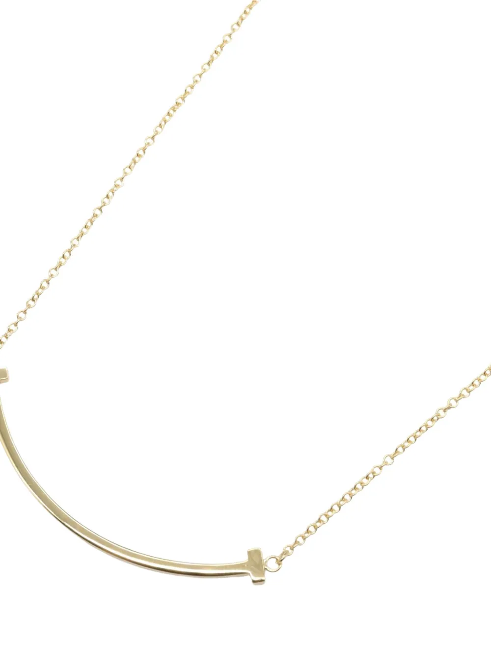 Tiffany & Co. Pre-Owned 18K yellow gold Smile necklace | Women | Image 2