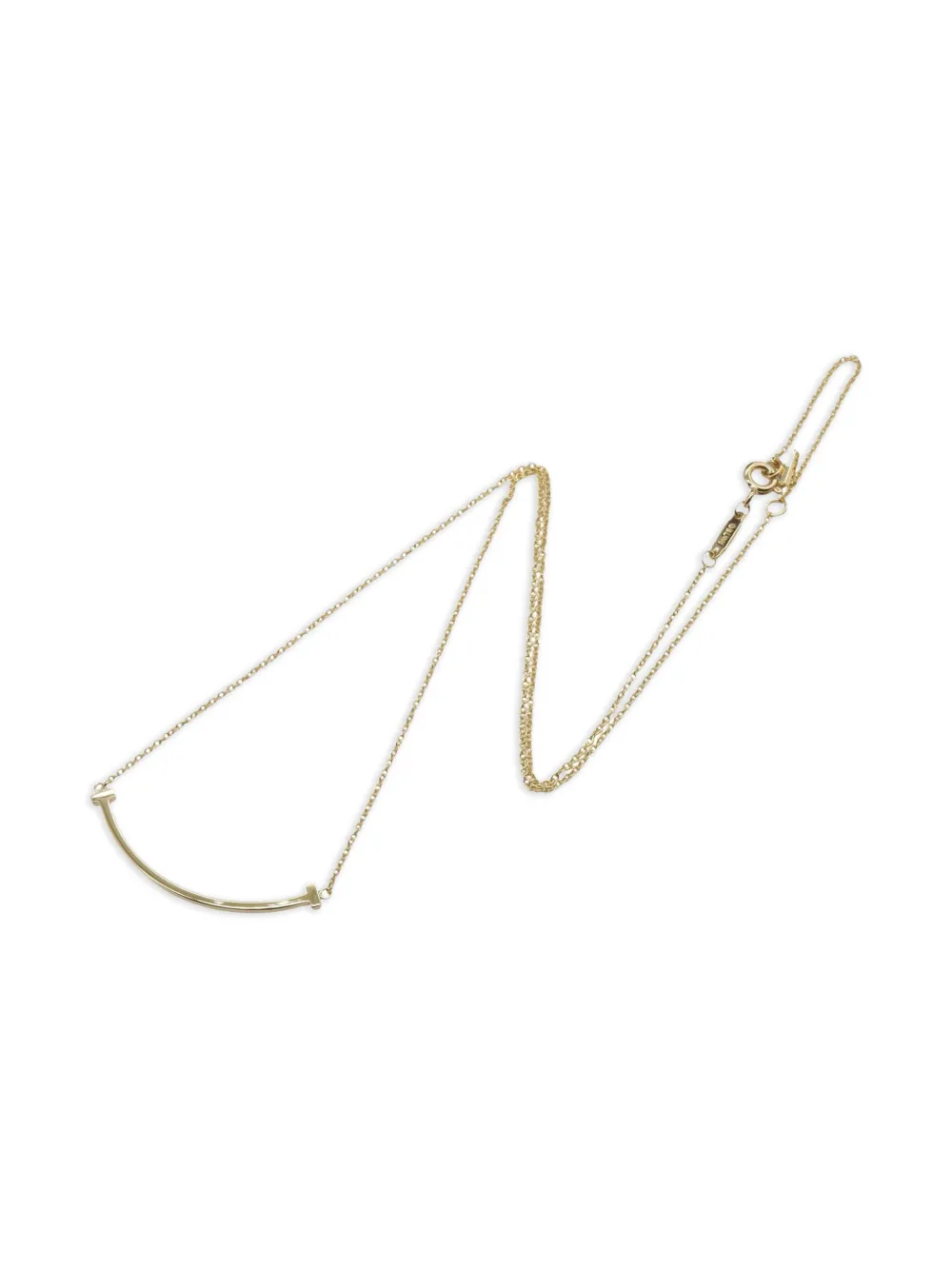 Tiffany & Co. Pre-Owned 18K yellow gold Smile necklace | Gold | Image 1