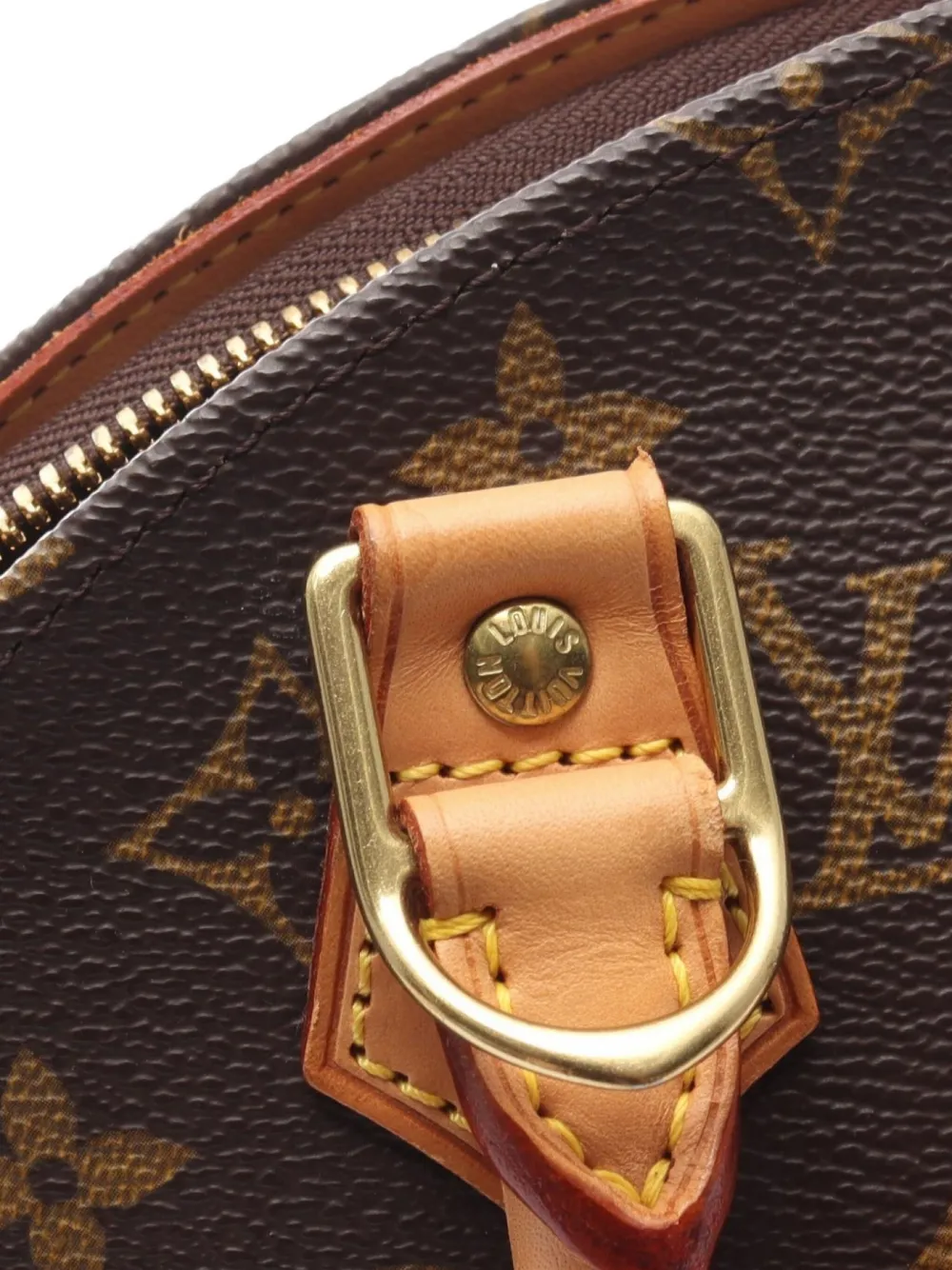 Pre-owned Louis Vuitton 1998 Ellipse Pm Monogram Tote Bag In Brown