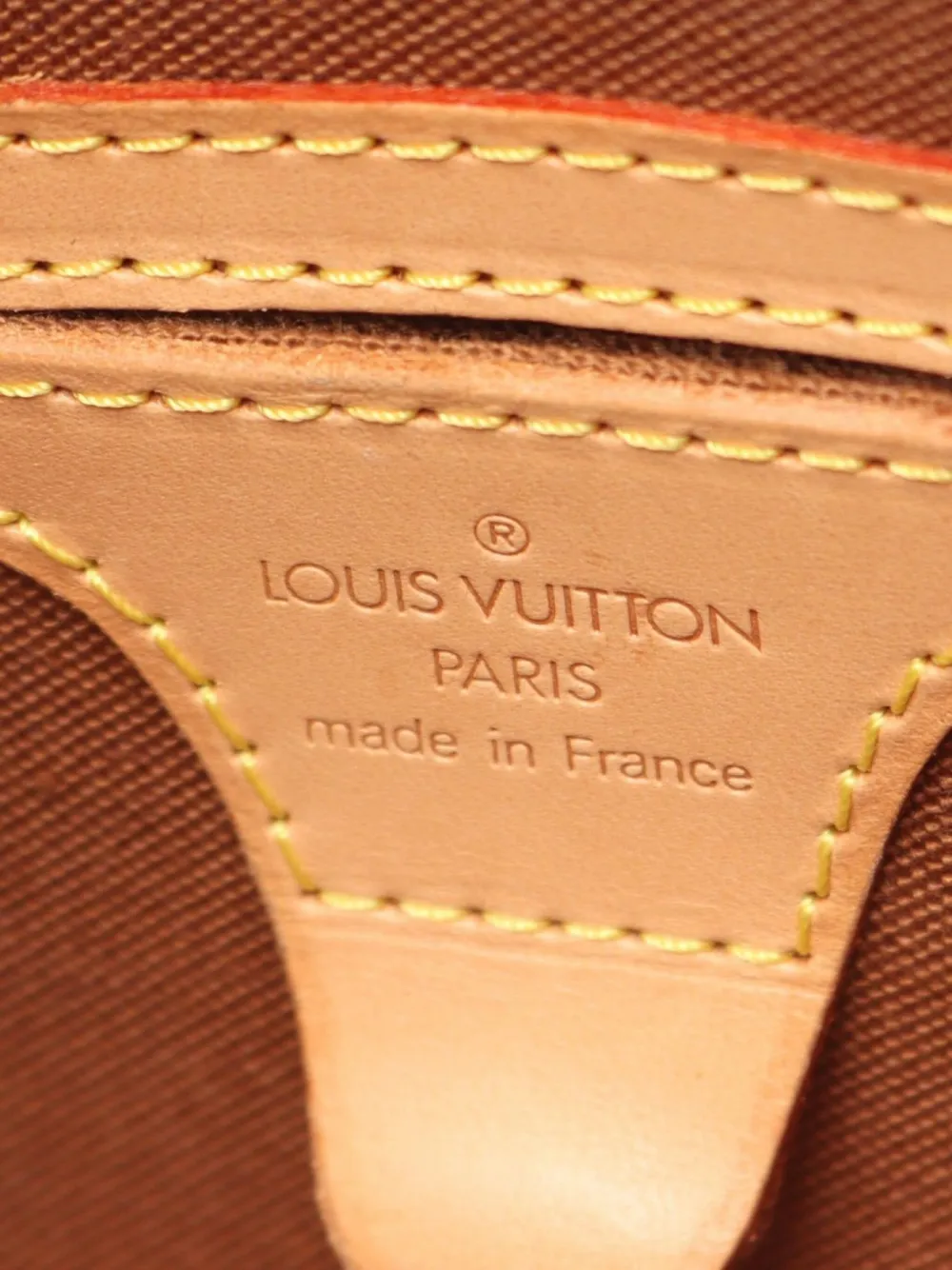 Pre-owned Louis Vuitton 1998 Ellipse Pm Monogram Tote Bag In Brown