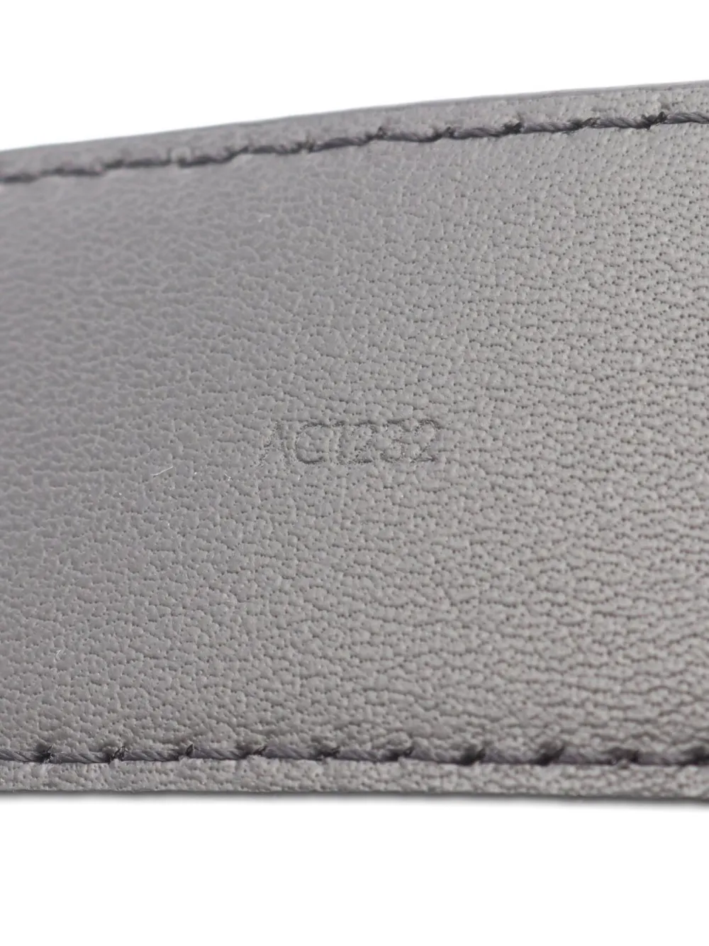 Pre-owned Louis Vuitton 2022 Pont Neuf Leather Belt In Black