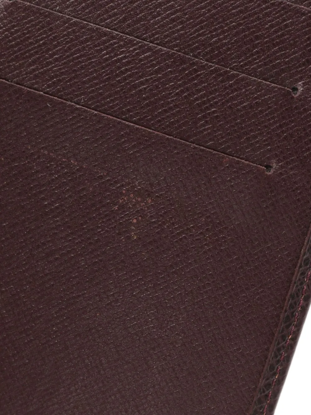 Pre-owned Louis Vuitton 2001 Porto Valeur Wallet In Brown