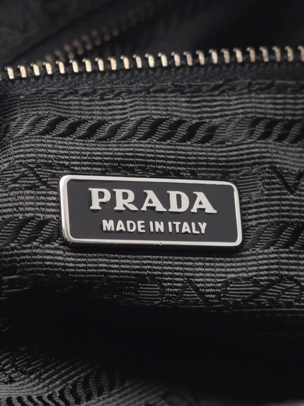 Pre-owned Prada 2000s Re-nylon Shoulder Bag In Black