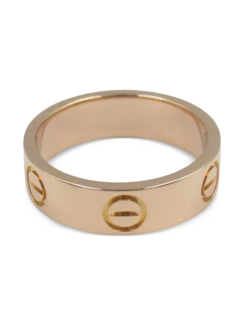 Cartier 2010s 18K rose gold Love ring