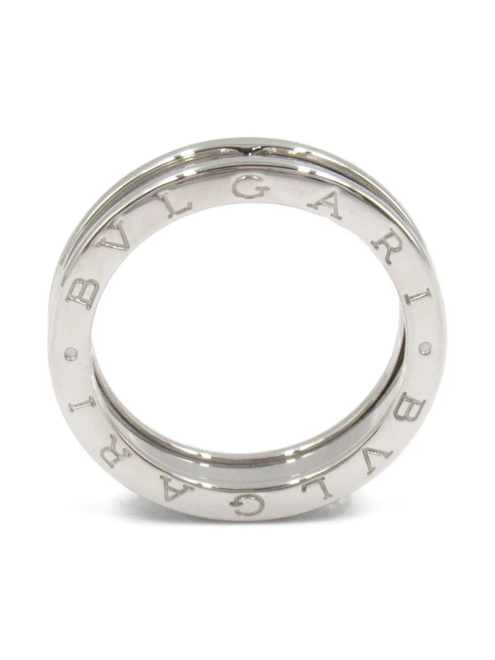 Bvlgari Pre-Owned 2010s 18K white gold B.zero1 ring | Women | Image 2