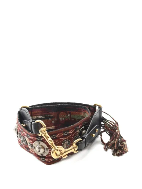 Christian Dior Pre-Owned 2000s medallion-embellished shoulder strap