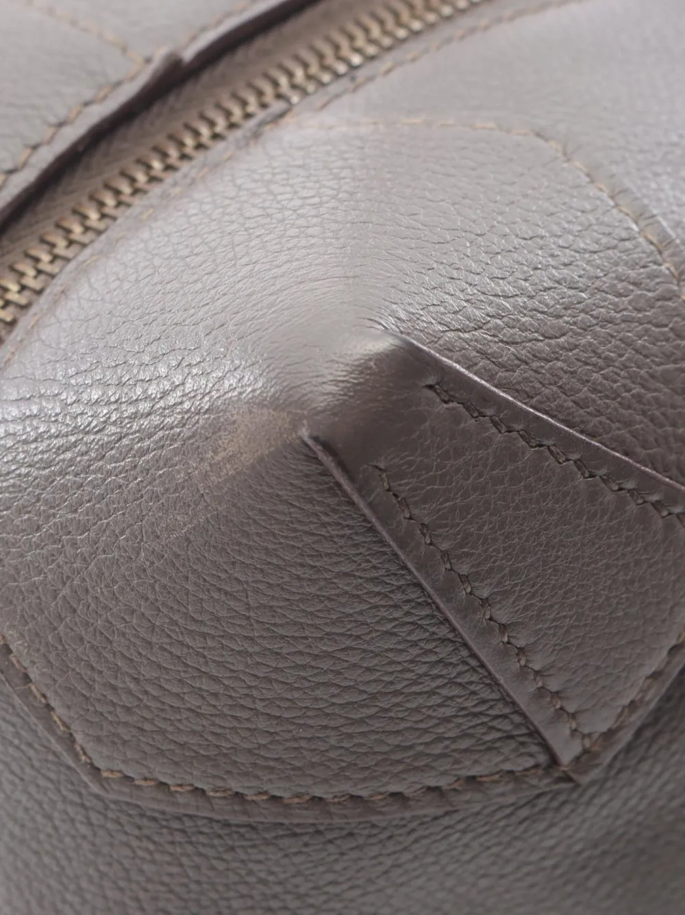 Pre-owned Hermes 2013 Maxi Box Leather Bag In Brown