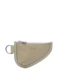 Christian Dior Pre-Owned 2010s leather-trimmed coin purse - Green