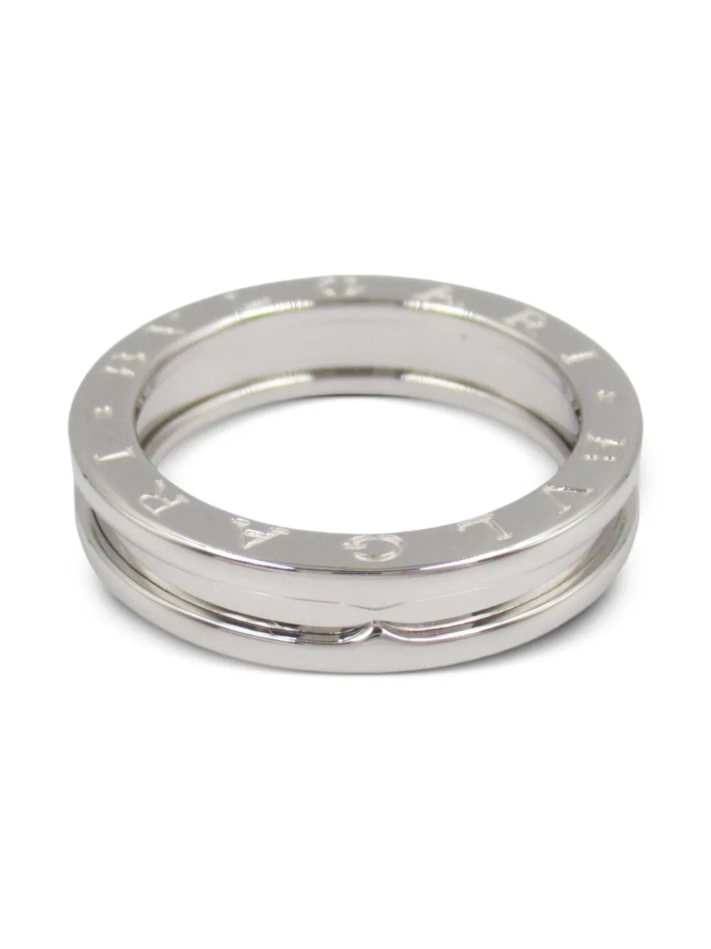 Bvlgari Pre-Owned 2010s 18K white gold B-zero1 Ring | Silver | Image 1